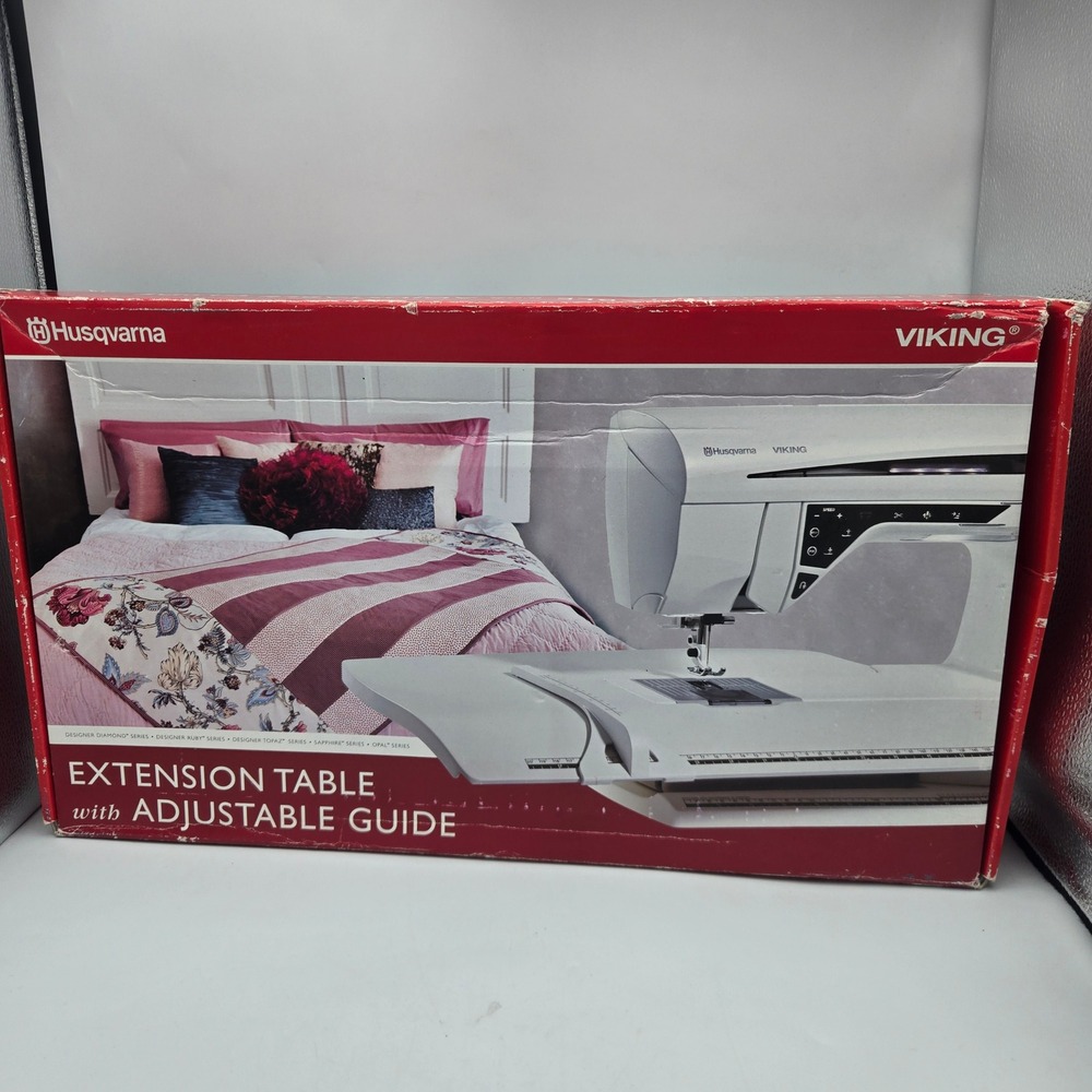 Husqvarna Viking Extension Table with Adjustable Guide Sewing Accessory